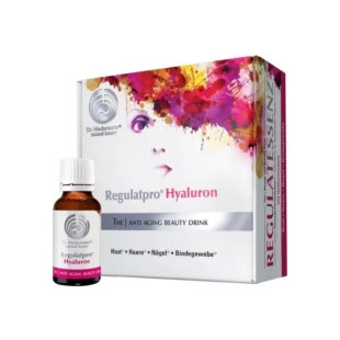Regulatpro Hyaluron Напитка за стегната кожа, здрава коса и нокти 20 флакона x20 мл
