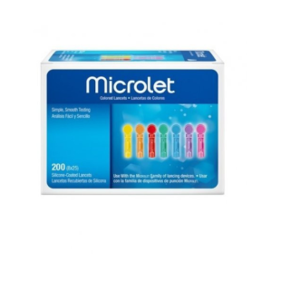 Ланцети Microlet (Микролет) за глюкомер Contour Plus x200