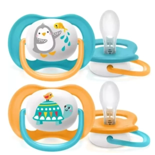 Ортодонтични залъгалки Ultra Air Animals Boy 6-18м. 2бр Avent
