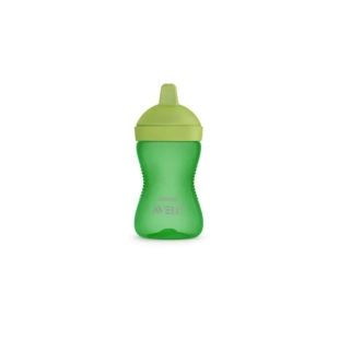 Чаша с твърд накрайник My Grippy 300мл зелена 18м+ Avent
