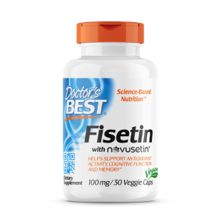 Физетин за здравето на мозъка 100 mg х30 капсули Doctor's Best