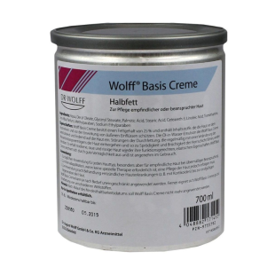 Dr. Wolff Basis Creme Базисен крем за суха кожа 700 гр