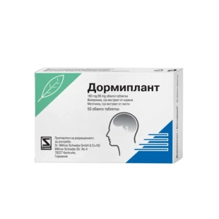 Дормиплант таблетки   при безсъние 160мг/80мг х50
