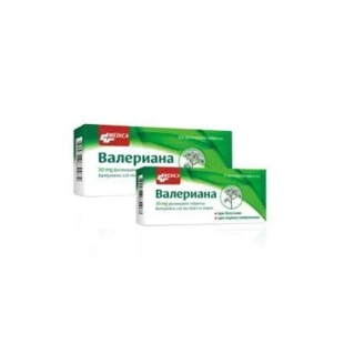 Валериана таблетки при безпокойство 30мг х100 Sopharma