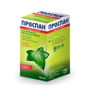 Проспан сироп при кашлица 100мл