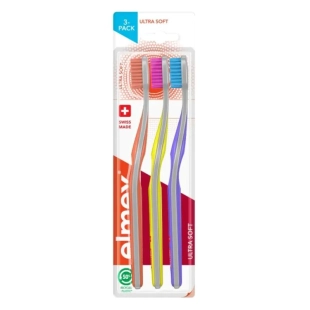 Четка за зъби елмекс ultra soft х 3
