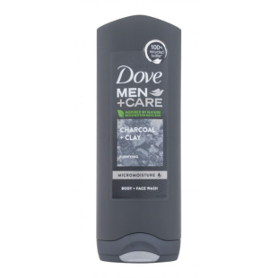 Dove Men+ Care Charcoal душ гел за мъже с активен въглен 250 мл