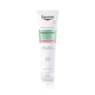 Eucerin dermopure измиващ гел с тройно действие за лице и тяло 150мл