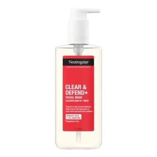 Neutrogena Clear&Defend+ измивен гел за лице 200мл