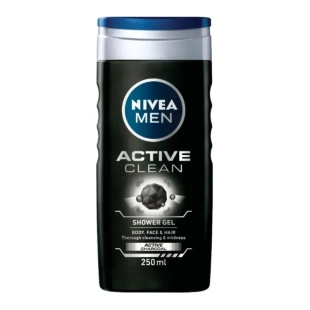 Nivea men active clean душ-гел за мъже 250мл