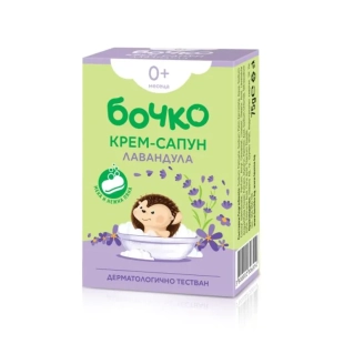 БОЧКО
Крем-сапун Лавандула
75г