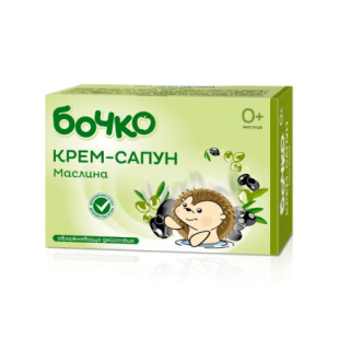 БОЧКО 
Крем-сапун Маслина 
75г