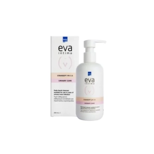 Eva Intima Cransept Почистващ гел грижа за пикочните пътища pH 3.5 250 мл