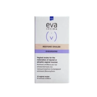 Eva Intima Restore за възстановяване на вагиналната лигавица х10 овули