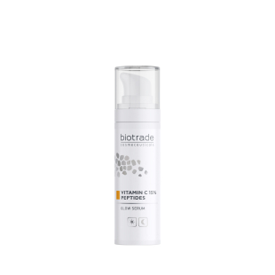 Pure Skin Anti-Age озаряващ серум витамин C 15% + пептиди 30мл Biotrade