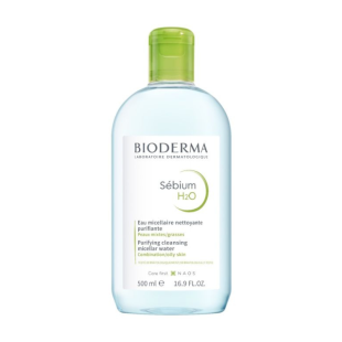 Bioderma hydrabio мицеларна вода 500мл + Bioderma hydrabio мицеларна вода 500мл с помпа комплект
