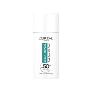 Loreal bright reveal UV флуид против тъмни петна spf50+ 50мл
