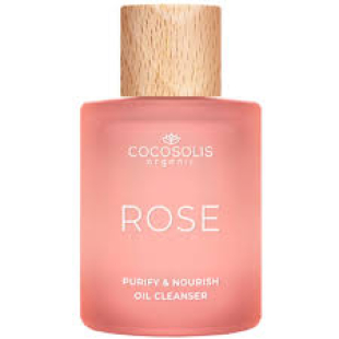 Cocosolis Organic Rose Почистващо масло за лице с подхранващ и подмладяващ ефект 50мл