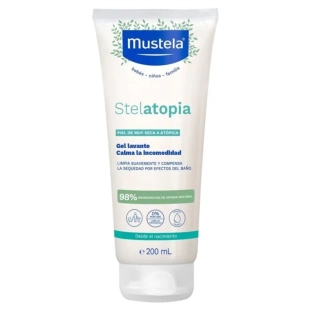 Mustela Stelatopia душ гел за атопична кожа 200мл
