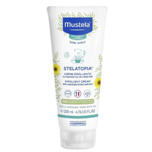 Mustela Stelatopia емолиентен крем са суха и атопична кожа 200мл