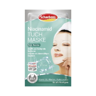 Schaebens шийт маска за лице Niacinamide