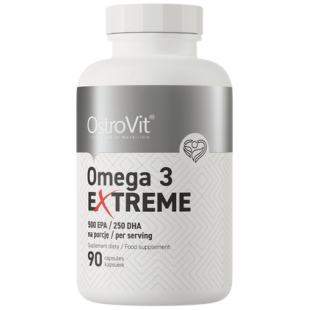 OstroVit Омега 3 - Екстрийм /75% EPA + DHA/ - 90 гел капс.