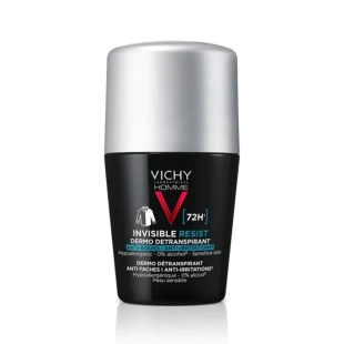 Vichy Homme дезодорант рол-он против изпотяване и раздразнения за мъже 72 часа 50мл 894234