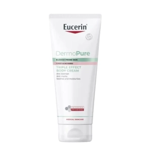 Eucerin dermopure крем за тяло с тройно действие 200 мл