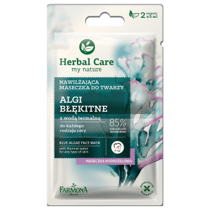 Farmona Herbal care Овлажняваща маска за лице Сини водорасли 85% Натурални съставки
