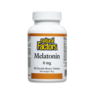Мелатонин 4мг за спокоен сън 90 таблетки Natural Factors