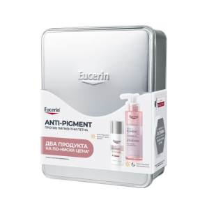Eucerin Anti-Pigment  Измиващ гел 200мл + Дневен крем SPF30 50мл