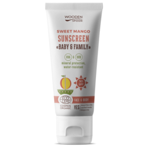 Wooden spoon Sweet Mango Био слънцезащитен лосион SPF50 100мл