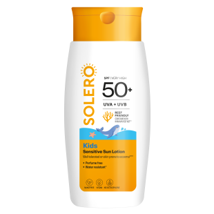 SOLERO Лосион за деца за чувствителна кожа SPF50+ 200мл
