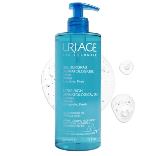 Uriage surgras liquide богат почистващ душ-гел 500мл