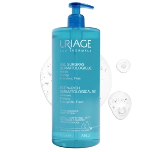 Uriage surgras liquide богат почистващ душ-гел 1000мл