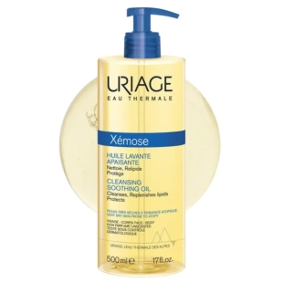 Uriage xemose huile почистващо гел-олио 500мл