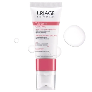Uriage tolederm control успокояваща околоочна грижа 15мл
