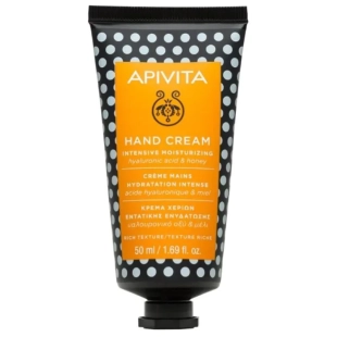 Apivita интензивно хидратиращ крем за ръце с хиалуронова киселина и мед 50ml