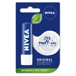 Nivea  балсам за устни  класик 4,8гр /85061/