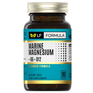 Life Formula Морски магнезий, В6, В12 капсули за нормална функция на мускули и нервна система х90