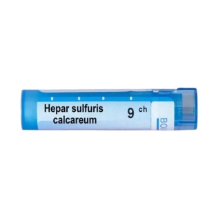 Hepar sulfuris calcar 9 ch