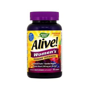 Alive Мултивитамини за жени желирани таблетки х75 Nature's Way