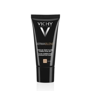 Vichy dermablend фон дьо тен 25 флуид коригиращ 30мл./натюр/ 316600