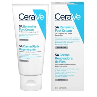 Cerave sa обновяващ крем за крака, суха кожа, 88 мл 597296