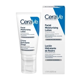 Cerave хидратиращ крем за лице pm, нормална към суха кожа, 52 мл.597449