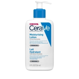 Cerave хидратиращ лосион за лице и тяло, суха към много суха кожа, деца и възрастни 236мл.597210