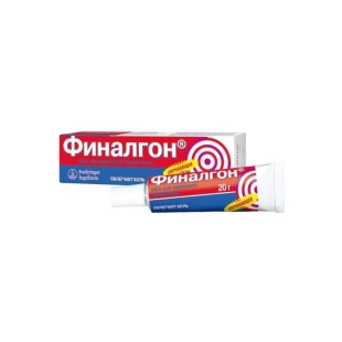 Финалгон унгвент при артрит и травми 20г