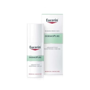 Eucerin dermopure интензивен успокояващ крем за лице, за кожа склонна към акне 50мл