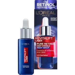 Loreal dermo revitalift laser x3 retinol серум нощен 30мл