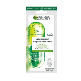 Garnier skin active маска ампула с ниацинамид 15гр